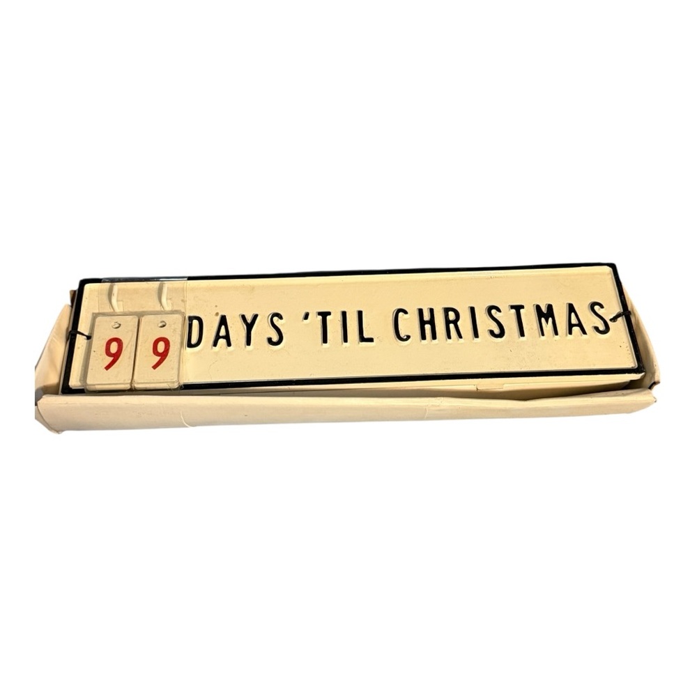 Magnolia‎ Christmas Countdown Sign NEW